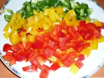 Rezept: Pute trifft Paprika & Zucchini Bild Nr. 5 Pute trifft Paprika & Zucchini - Rezept - Bild Nr. 5