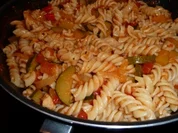 Pute trifft Paprika & Zucchini - Rezept