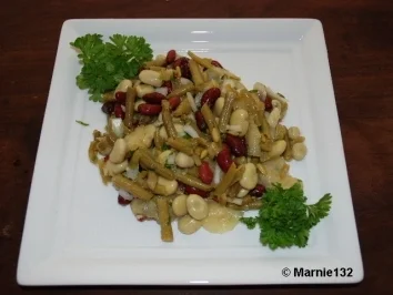Rezept: Bohnensalat 3erlei Bohnensalat 3erlei - Rezept