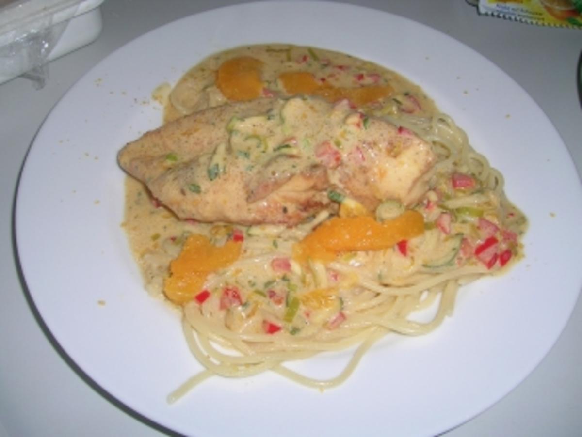 Fruchtiges Orangen-Hähnchen - Rezept mit Bild - kochbar.de