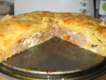 Rezept: Fleisch Torte Bild Nr. 2 Fleisch Torte - Rezept - Bild Nr. 2