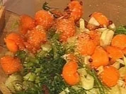 Melonensalat mit deftigem Pecorinokäse - Rezept