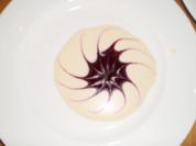 Dessertsoße Marzipan- Sahne - Rezept