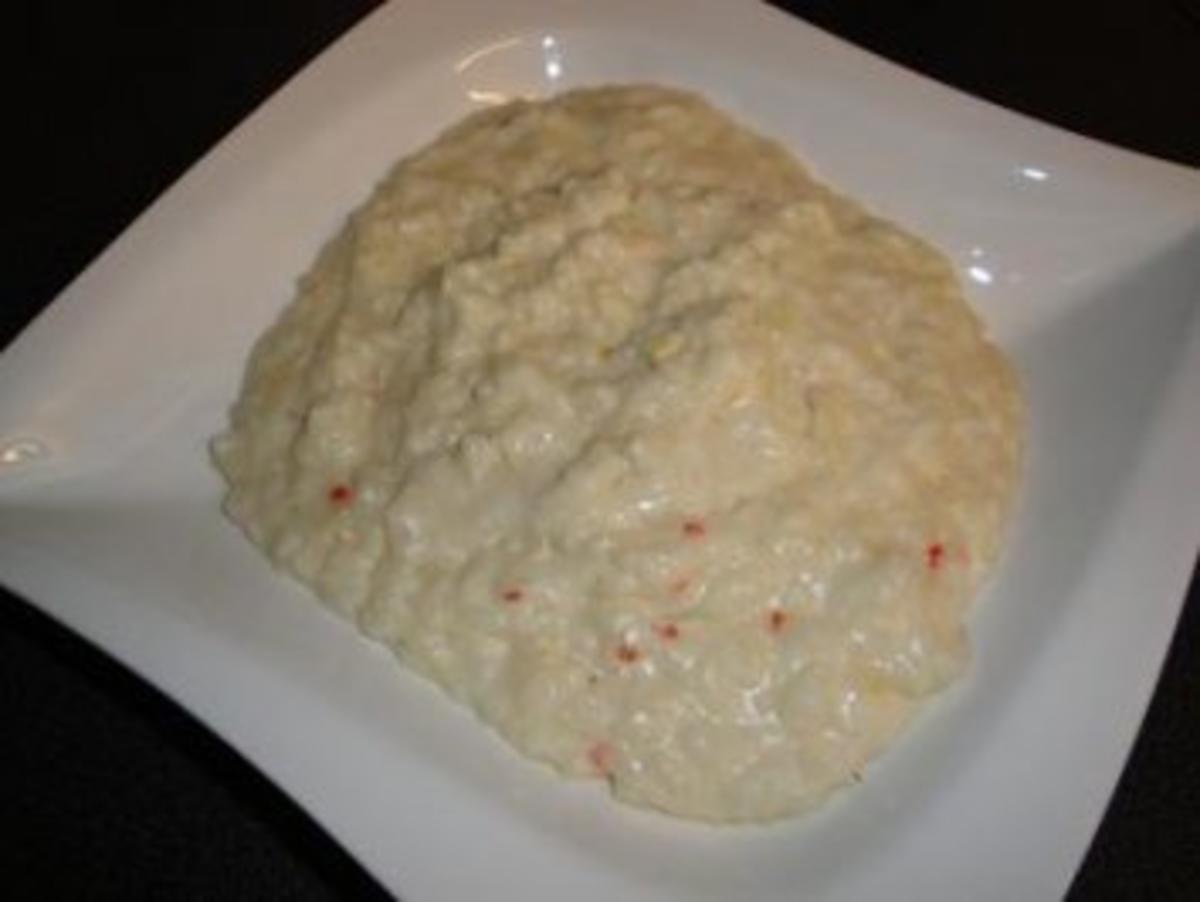 Risotto mit Ziegenfrischkäse - Rezept