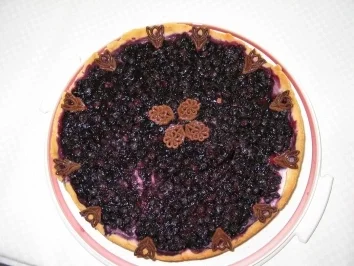 Heidelbeer- Tarte - Rezept