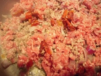 Rezept: Auberginen-Hackpfanne Bild Nr. 4 Auberginen-Hackpfanne - Rezept - Bild Nr. 4