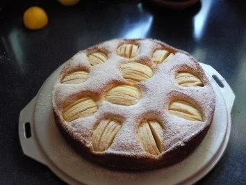 Versunkener Apfelkuchen - Rezept