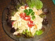 Kunterbunter Apfel-Fenchelsalat - Rezept