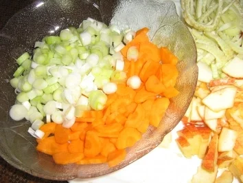 Kunterbunter Apfel-Fenchelsalat - Rezept - Bild Nr. 3