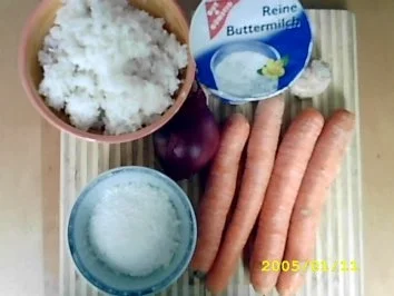 Rezept: Knusperreispfanne mit Ingwer-Buttermilchsoße Bild Nr. 2 Knusperreispfanne mit Ingwer-Buttermilchsoße - Rezept - Bild Nr. 2