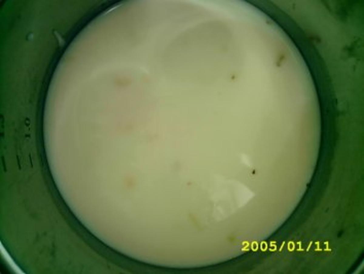 Knusperreispfanne mit Ingwer-Buttermilchsoße - Rezept - Bild Nr. 3