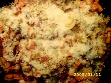 Rezept: Knusperreispfanne mit Ingwer-Buttermilchsoße Bild Nr. 7 Knusperreispfanne mit Ingwer-Buttermilchsoße - Rezept - Bild Nr. 7