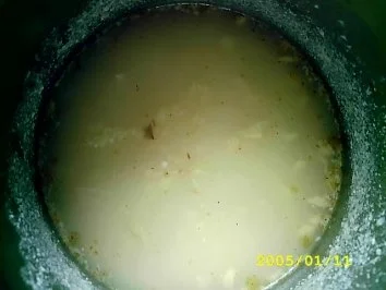 Rezept: Knusperreispfanne mit Ingwer-Buttermilchsoße Bild Nr. 9 Knusperreispfanne mit Ingwer-Buttermilchsoße - Rezept - Bild Nr. 9