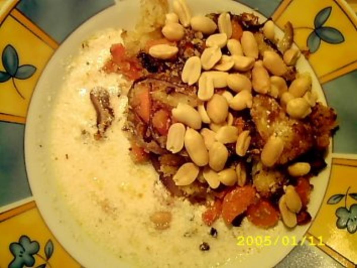 Knusperreispfanne mit Ingwer-Buttermilchsoße - Rezept - Bild Nr. 10