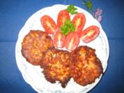 Tomaten-Schafskäse-Puffer, kalt und warm zu essen - Rezept