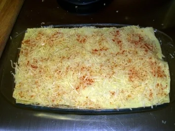 Lasagne mit Pfifferlingen mit selber gemachten Blätter - Rezept - Bild Nr. 2