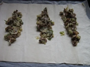 Hähnchenbrust mit Pfifferlingen in Blätterteig - Rezept - Bild Nr. 9