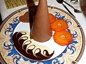 Grand - Manier - Parfait mit Gewürzorangen - Rezept