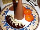 Grand - Manier - Parfait mit Gewürzorangen - Rezept
