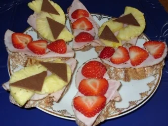 Süße Scnittchen - Rezept