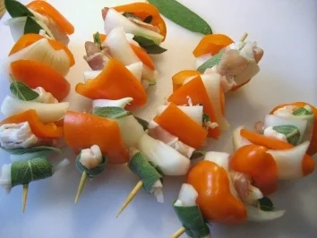 Salbei-Spießchen zum Sonntags-Steak - Rezept - Bild Nr. 2