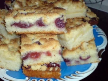 Sauerkirsch-Apfel-Kuchen mit Streusel - Rezept - Bild Nr. 3