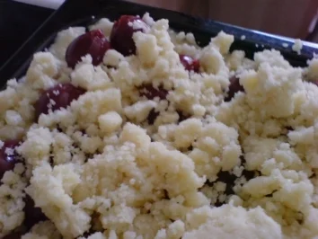 Sauerkirsch-Apfel-Kuchen mit Streusel - Rezept - Bild Nr. 15