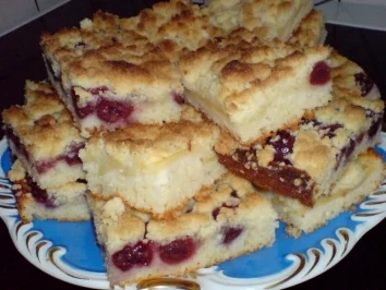 Sauerkirsch-Apfel-Kuchen mit Streusel - Rezept - Bild Nr. 20
