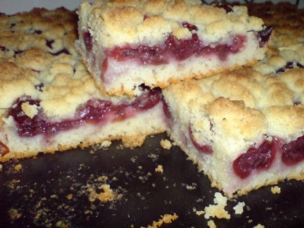 Sauerkirsch-Apfel-Kuchen mit Streusel - Rezept - Bild Nr. 23