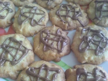 Kekse / Plätzchen - Peanut Cookies - Rezept