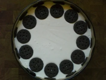 Käsekuchen mit Oreo-Keksen - Rezept - Bild Nr. 4