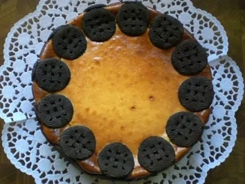 Käsekuchen mit Oreo-Keksen - Rezept - Bild Nr. 5