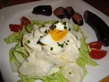 Rezept: Einfacher Kartoffelsalat Einfacher Kartoffelsalat - Rezept