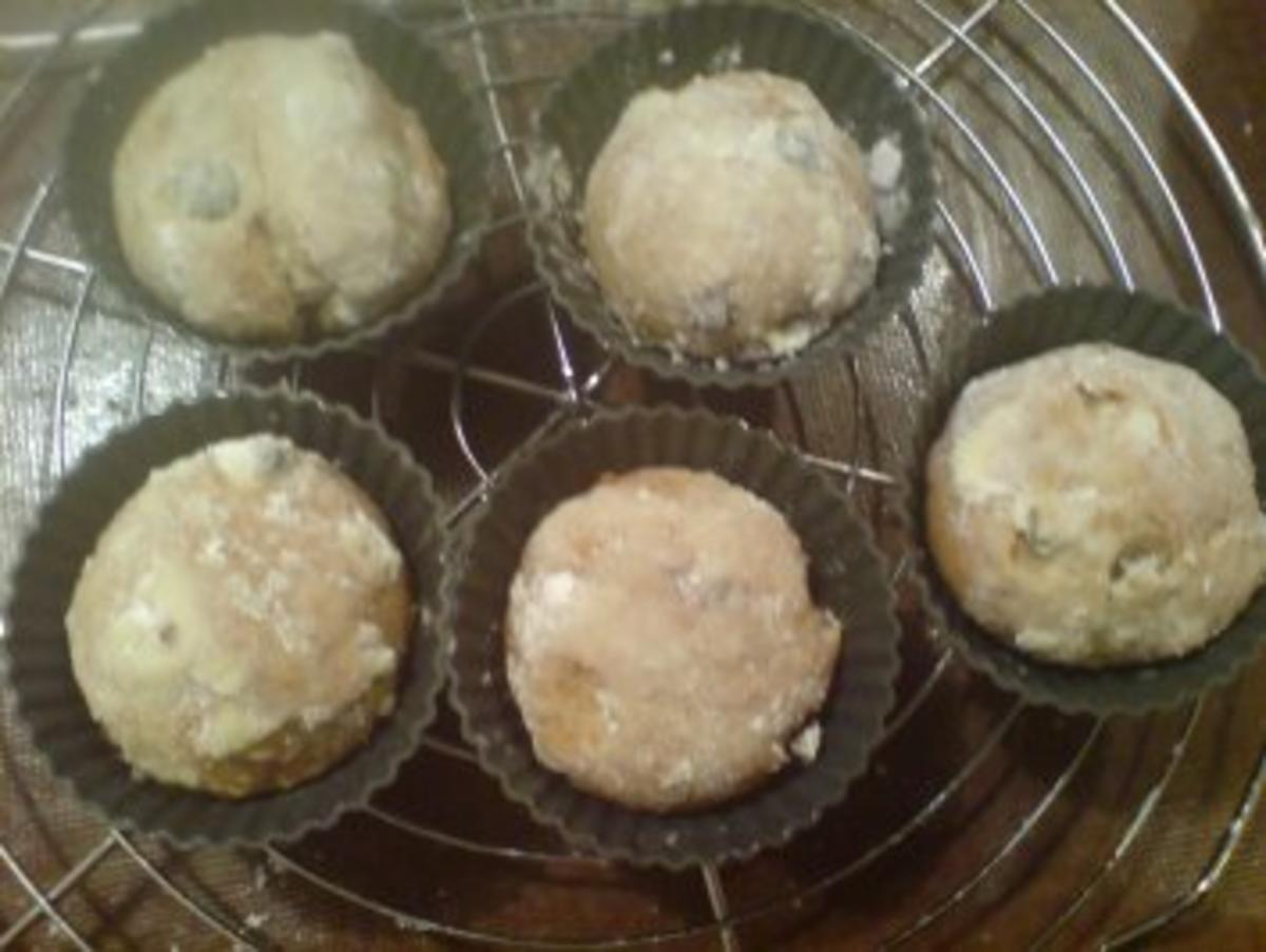 Muffins "Kleine Stollen" - Rezept - Bild Nr. 2