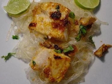 Fisch in Sesamhülle - Rezept