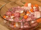 Coq au vin vom Hühnerschlegel - Rezept