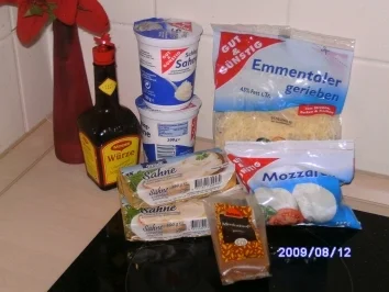 Gefüllte Tortellinis mit Käse- Sahne- Sauce - Rezept - Bild Nr. 2