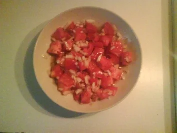 Rezept: Salat: Tomatensalat Bild Nr. 5 Salat: Tomatensalat - Rezept - Bild Nr. 5