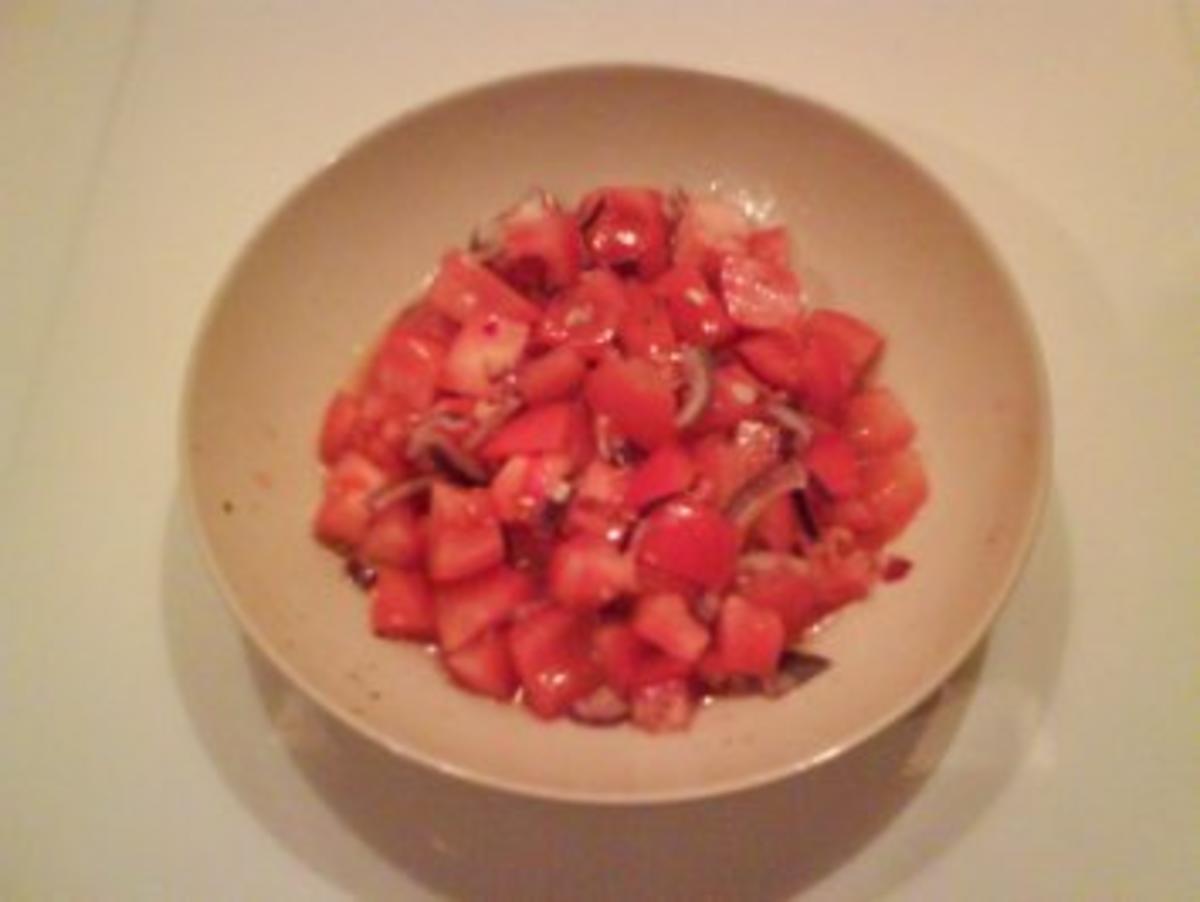 Salat: Tomatensalat - Rezept - Bild Nr. 7