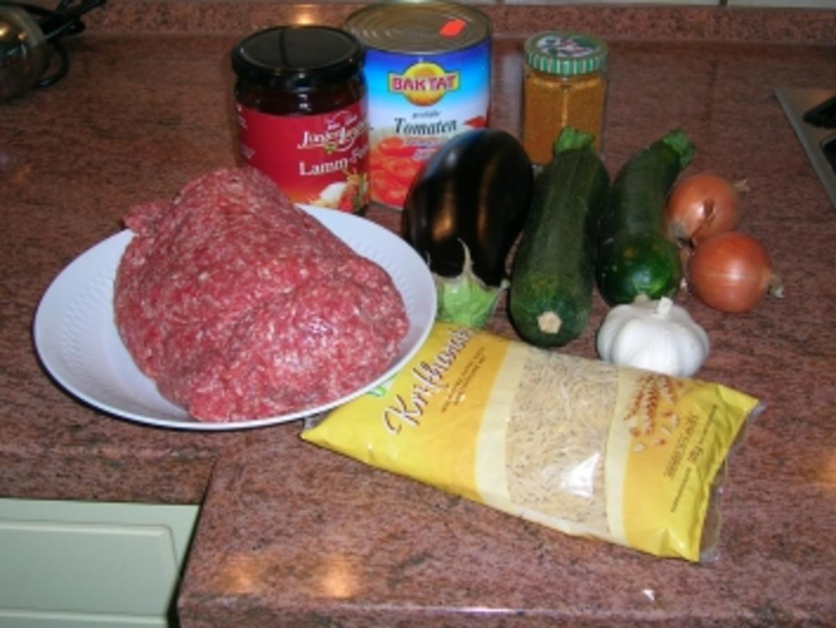 Kritharaki mit Gemüse und Lammfleisch (griechische Nudelspezialität mit Lammhack -geht auch mit Rind, wer Lamm absolut nicht mag) - Rezept - Bild Nr. 3