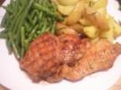 HAUPTGANG- "Putensteak mit Rosmarinkartoffeln" - Rezept