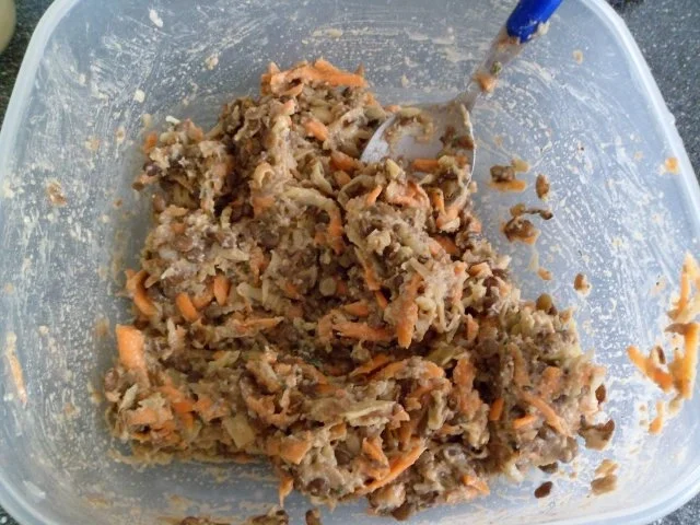 Rezept: Linsenfrikadellen in Joghurt und Minze Bild Nr. 5 Linsenfrikadellen in Joghurt und Minze - Rezept - Bild Nr. 5