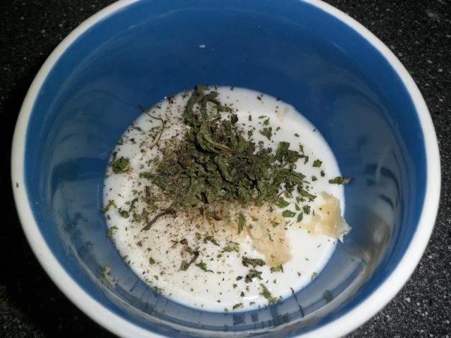 Rezept: Linsenfrikadellen in Joghurt und Minze Bild Nr. 8 Linsenfrikadellen in Joghurt und Minze - Rezept - Bild Nr. 8