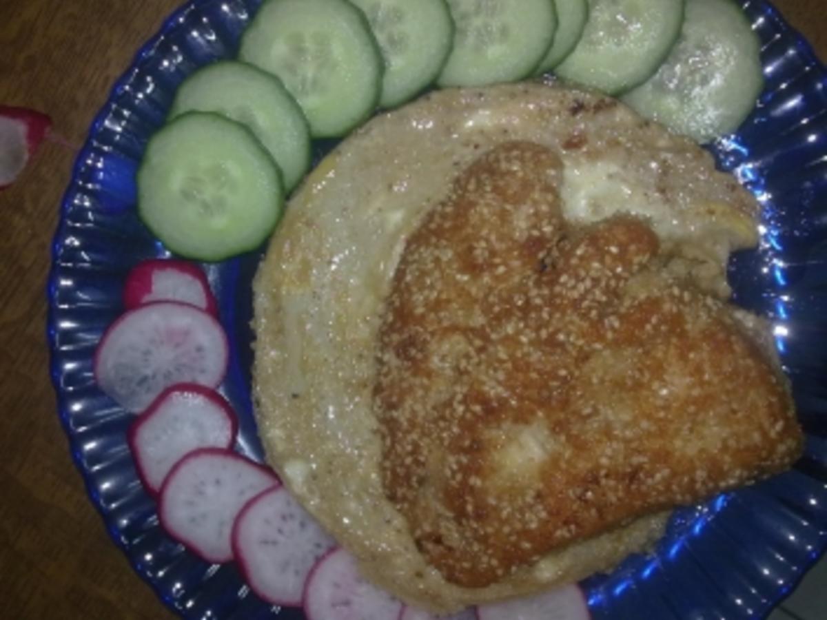 Hähnchenbrustfilet mit Sesam Panade - schnell &amp; einfach - 282 kcal/100g