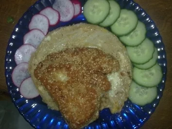 Rezept: Hähnchenbrustfilet mit Sesam-Panade Bild Nr. 2 Hähnchenbrustfilet mit Sesam-Panade - Rezept - Bild Nr. 2