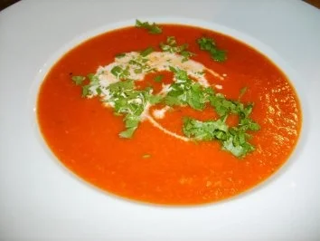 Paprikasuppe mit Fetakäse - Rezept - Bild Nr. 2