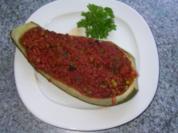 Gefüllte Zucchini ! - Rezept