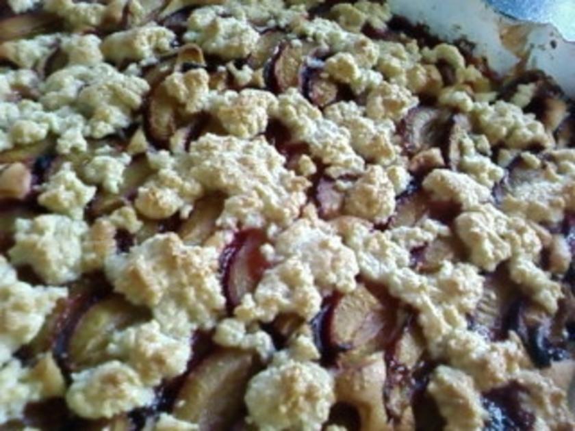 Kuchen : Pflaumen - Streusel - Kuchen - Rezept - kochbar.de