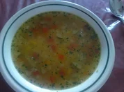 Klare Gemüsesuppe - Rezept