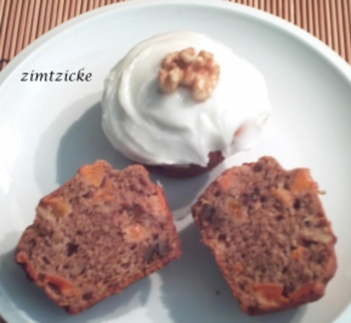 Aprikosen-Walnuss-Muffins - Rezept